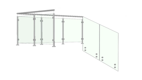 Click to go to the Glass Railing Design Module page
