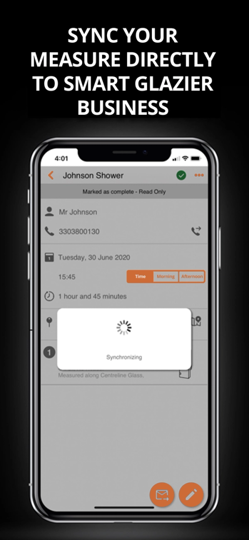 Sync your measure directly to Smart Glazier Business
