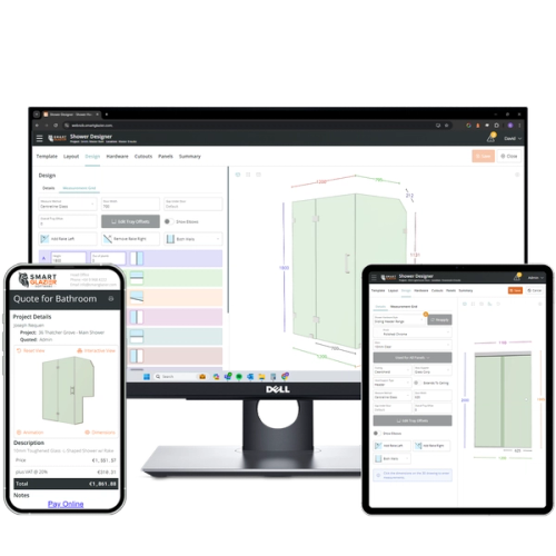 Smart Glazier Connect Device Layout