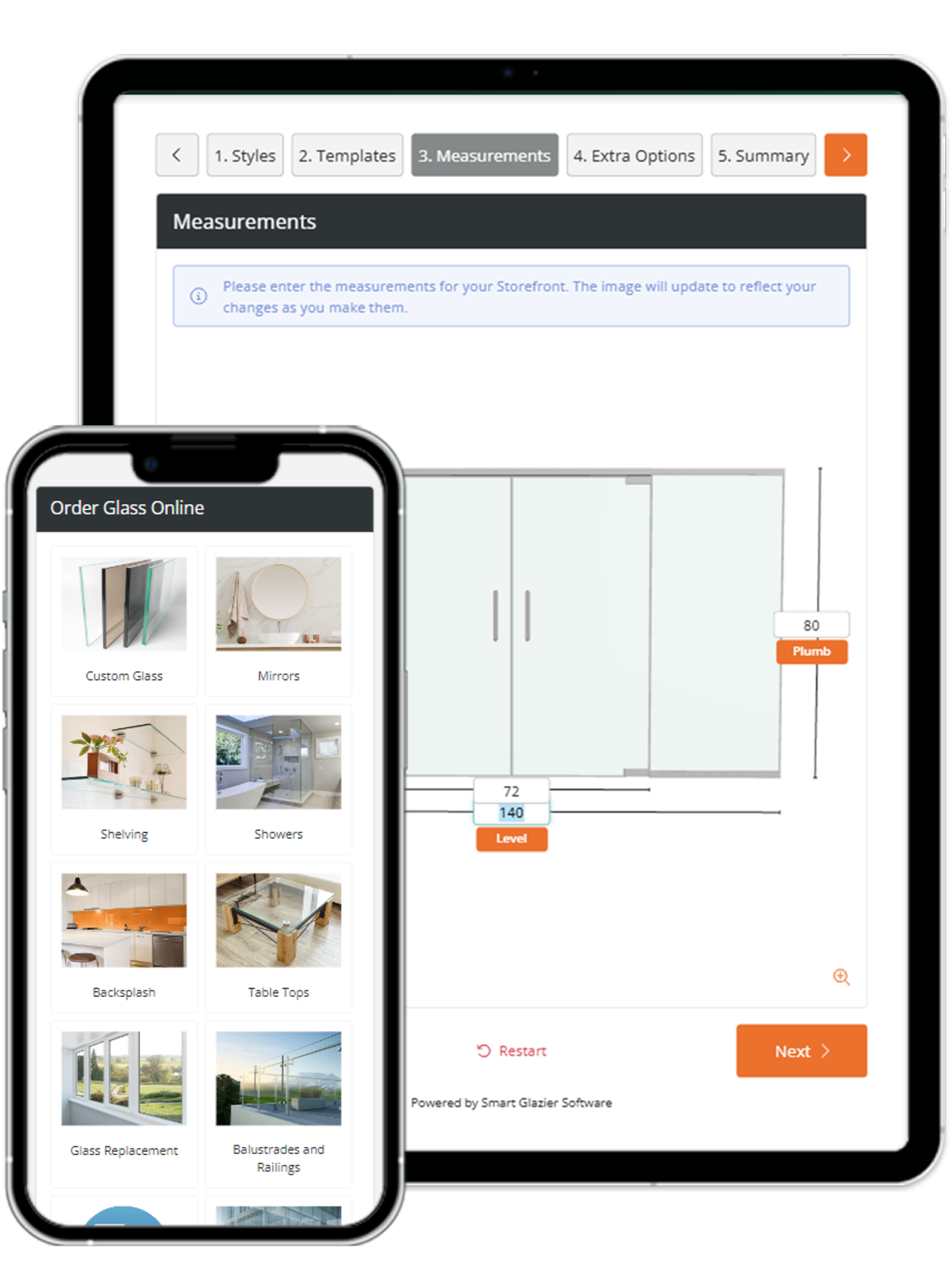 Glass Entrance & Partition Design Software | Smart Glazier