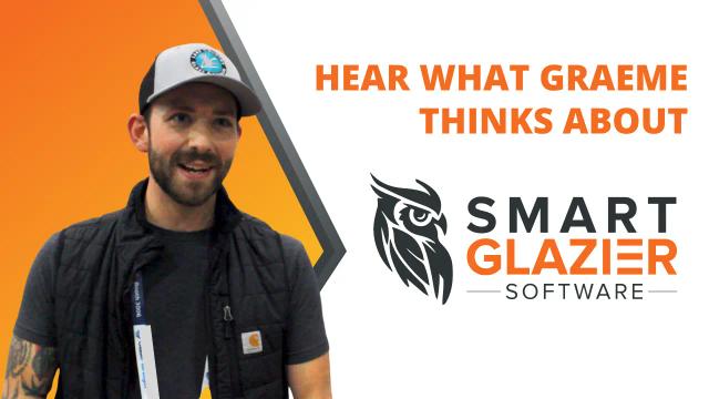 Graeme from Lake Country Glass and Mirror gives a glowing review of Smart Glazier Business