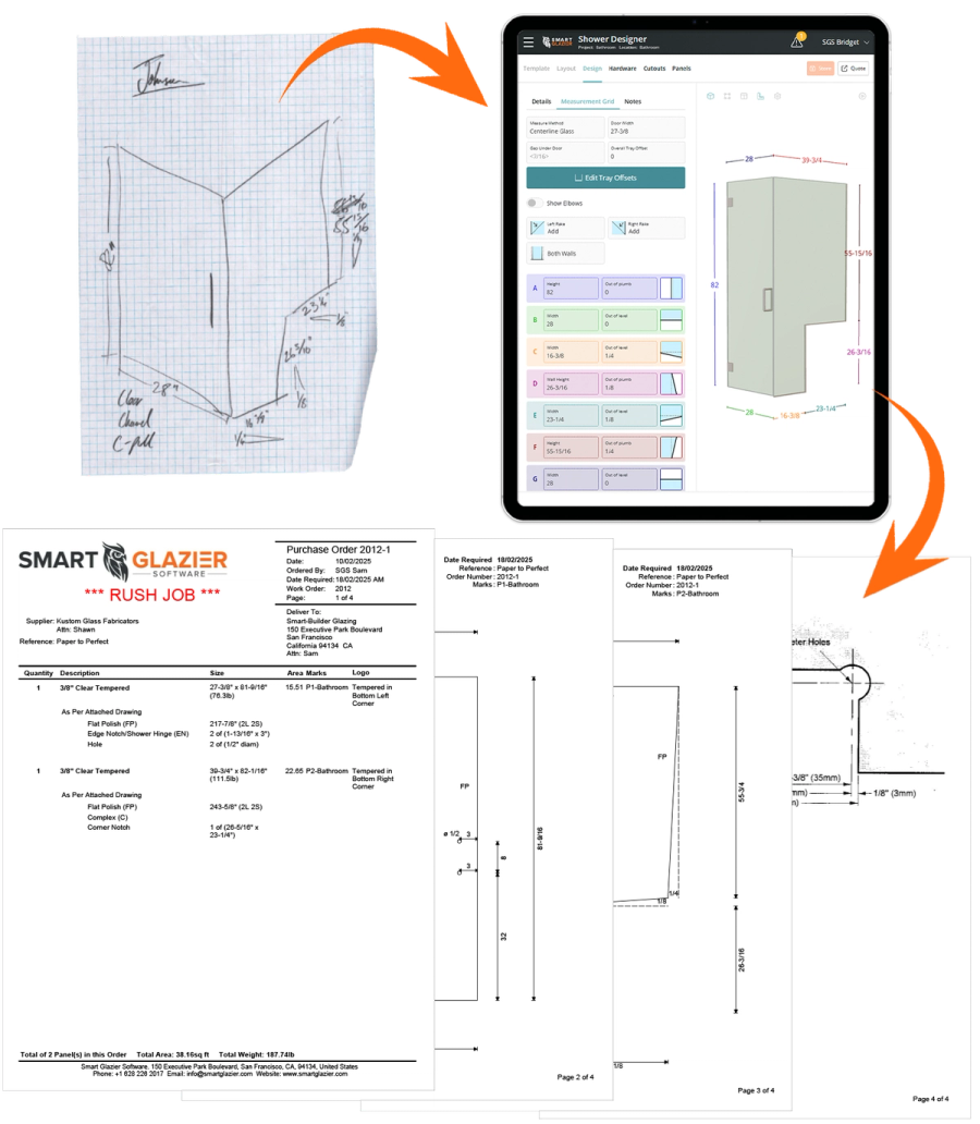 Smart Glazier Business | Glass Ordering Software