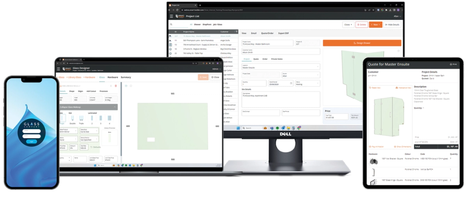 Smart Glazier Connect Devices