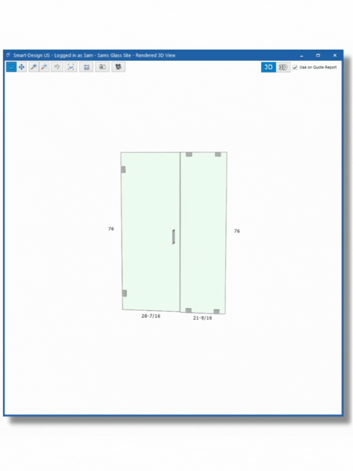 Quote revisions are simple when using Smart Glazier Business