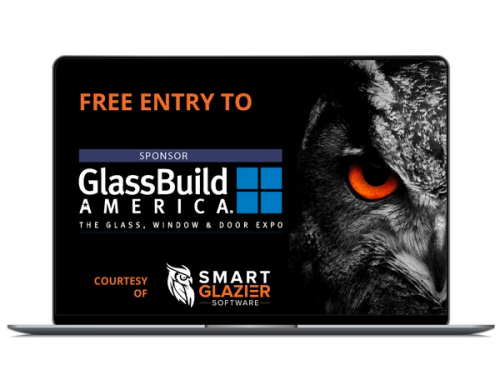 Free Entry to GlassBuild America courtesy of Smart Glazier Software