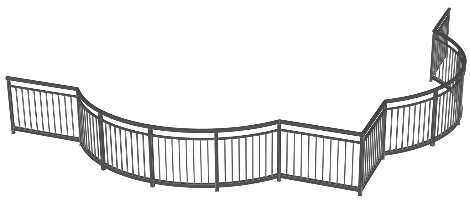 Smart Railing glass software lets you quickly and easily design railings 