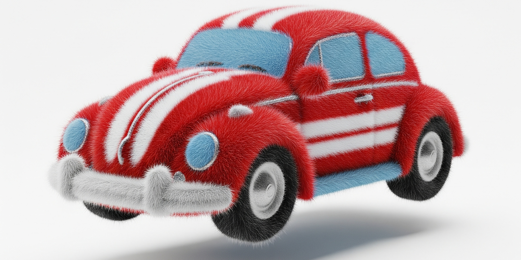 3D Icon: Soft and Fluffy Sculpture