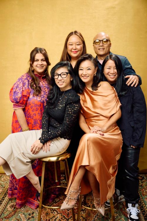 Group portrait at a private Los Angeles event — The Lounge Booth