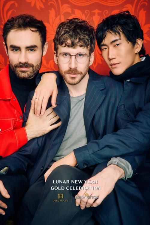 Guest portraits at the Gold House Lunar New Year celebration — The Lounge Booth