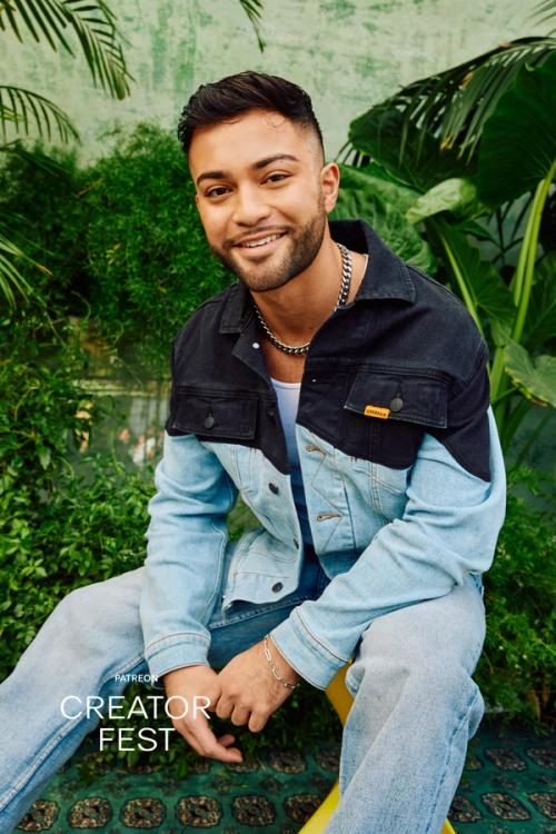 Guest portrait at Patreon Creator Fest captured by The Lounge Booth Los Angeles