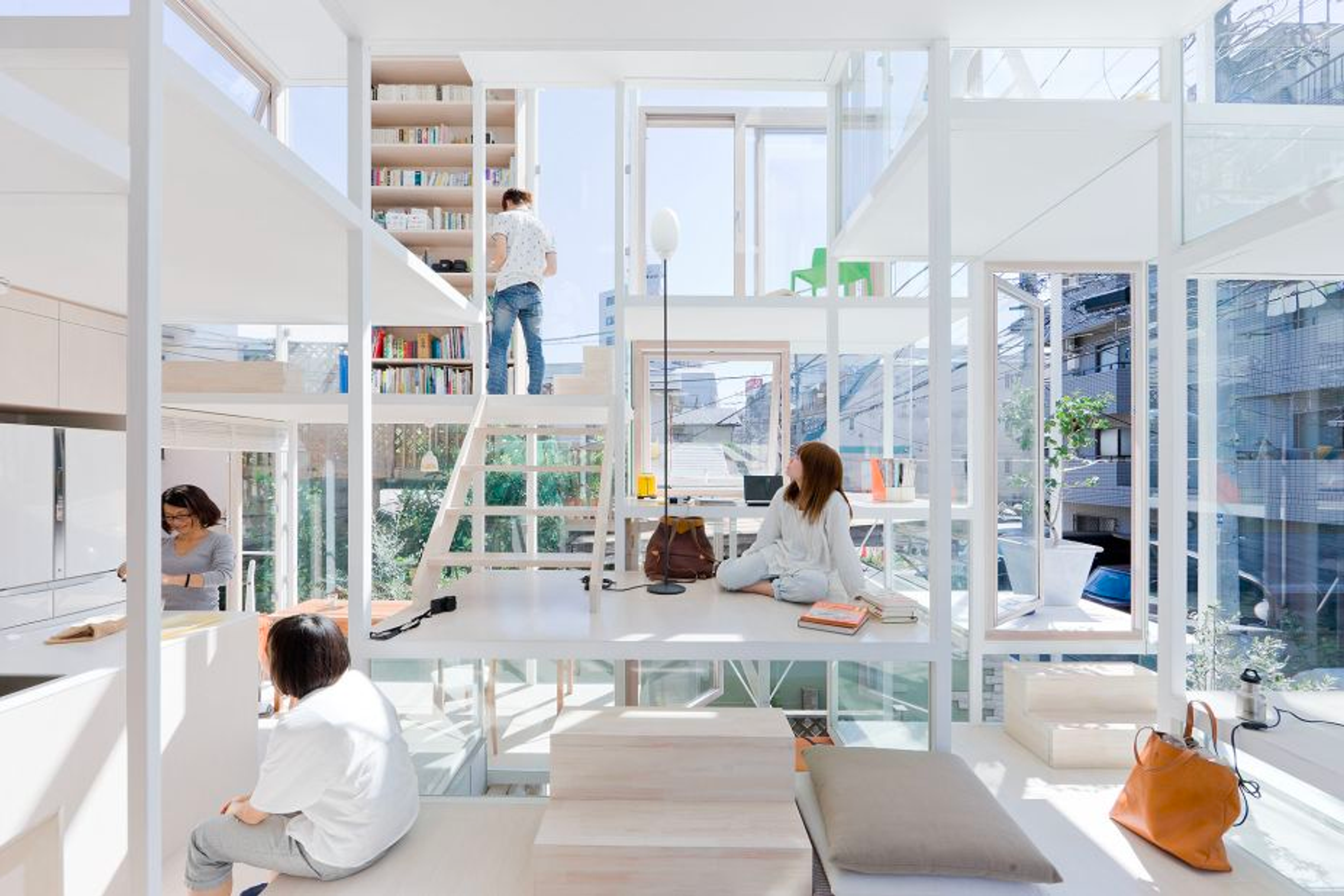 People in an office