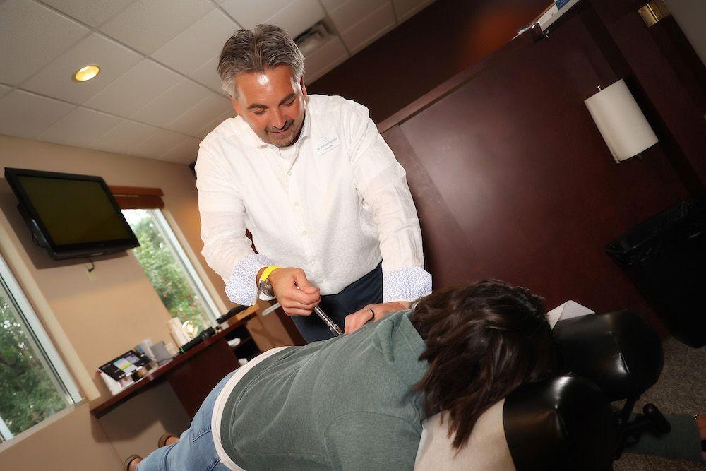 Lower back and sciatica care at North Dakota chiropractic clinic