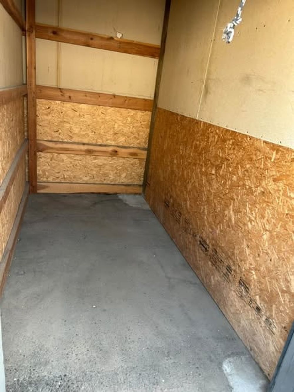 When the whole place has to be emptied