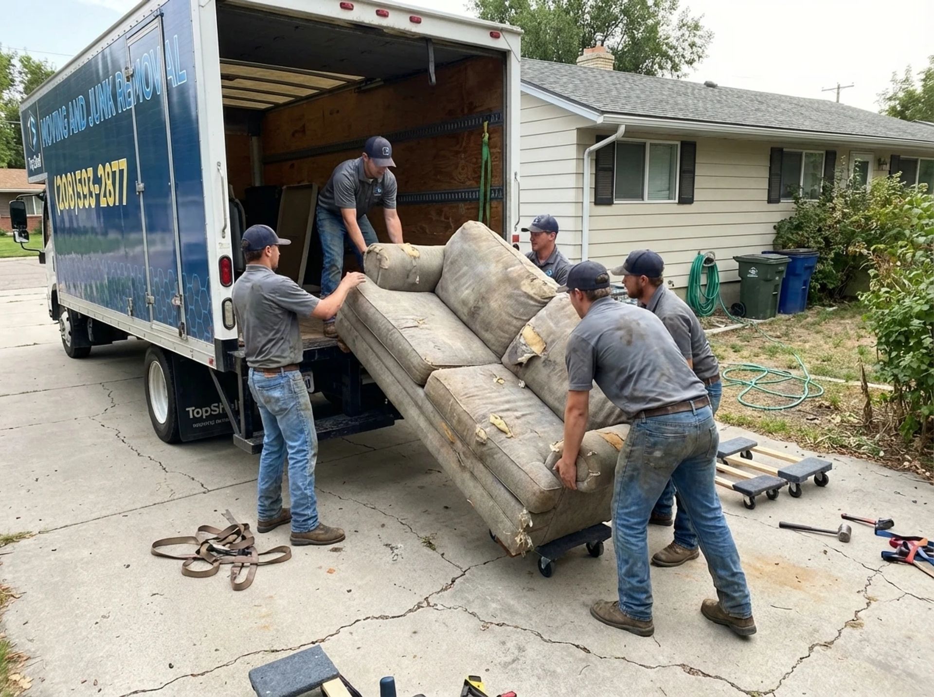 Getting Rid of Old Furniture in Boise