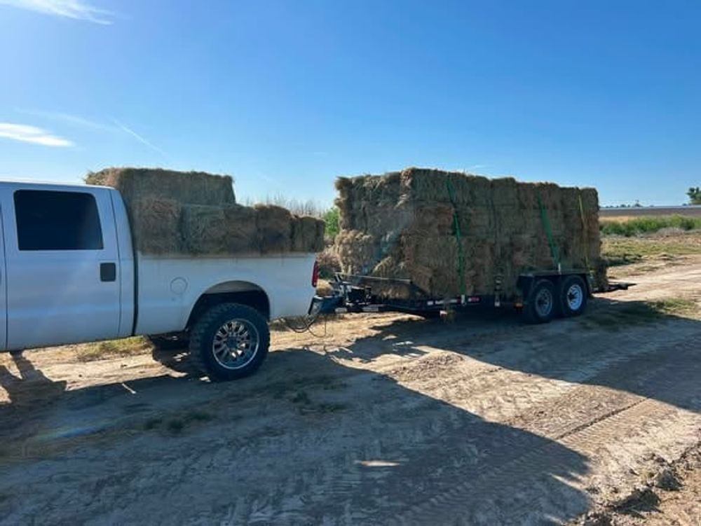Getting the hay from there to here