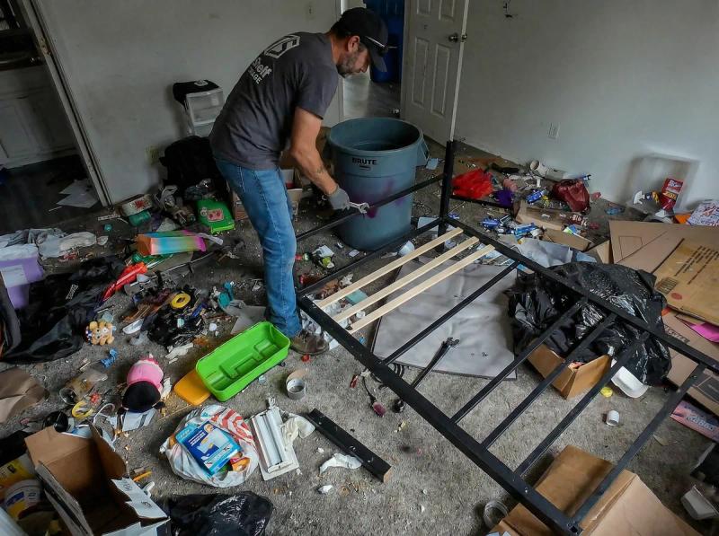 Removing unwanted furniture from a Boise home before moving day