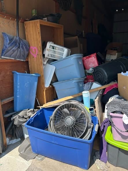 Before — Storage unit cleanout