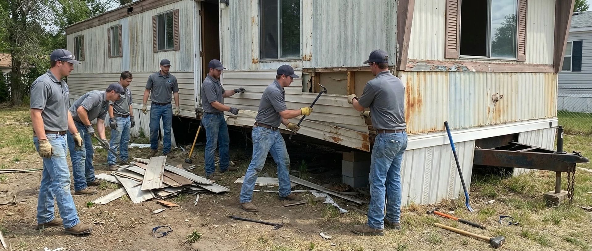 Professional Mobile Home Demolition - Boise Idaho