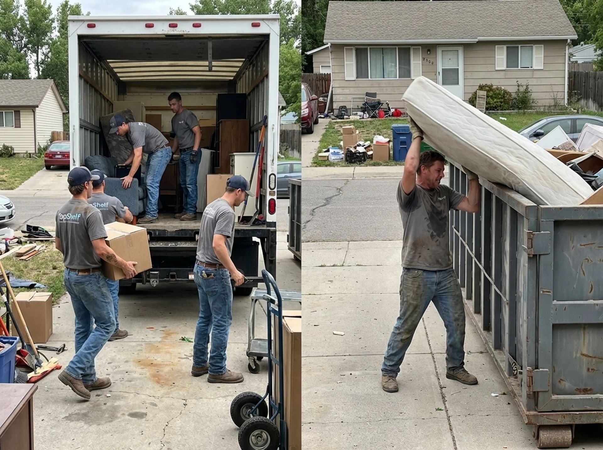 Junk Removal vs Dumpster Rental