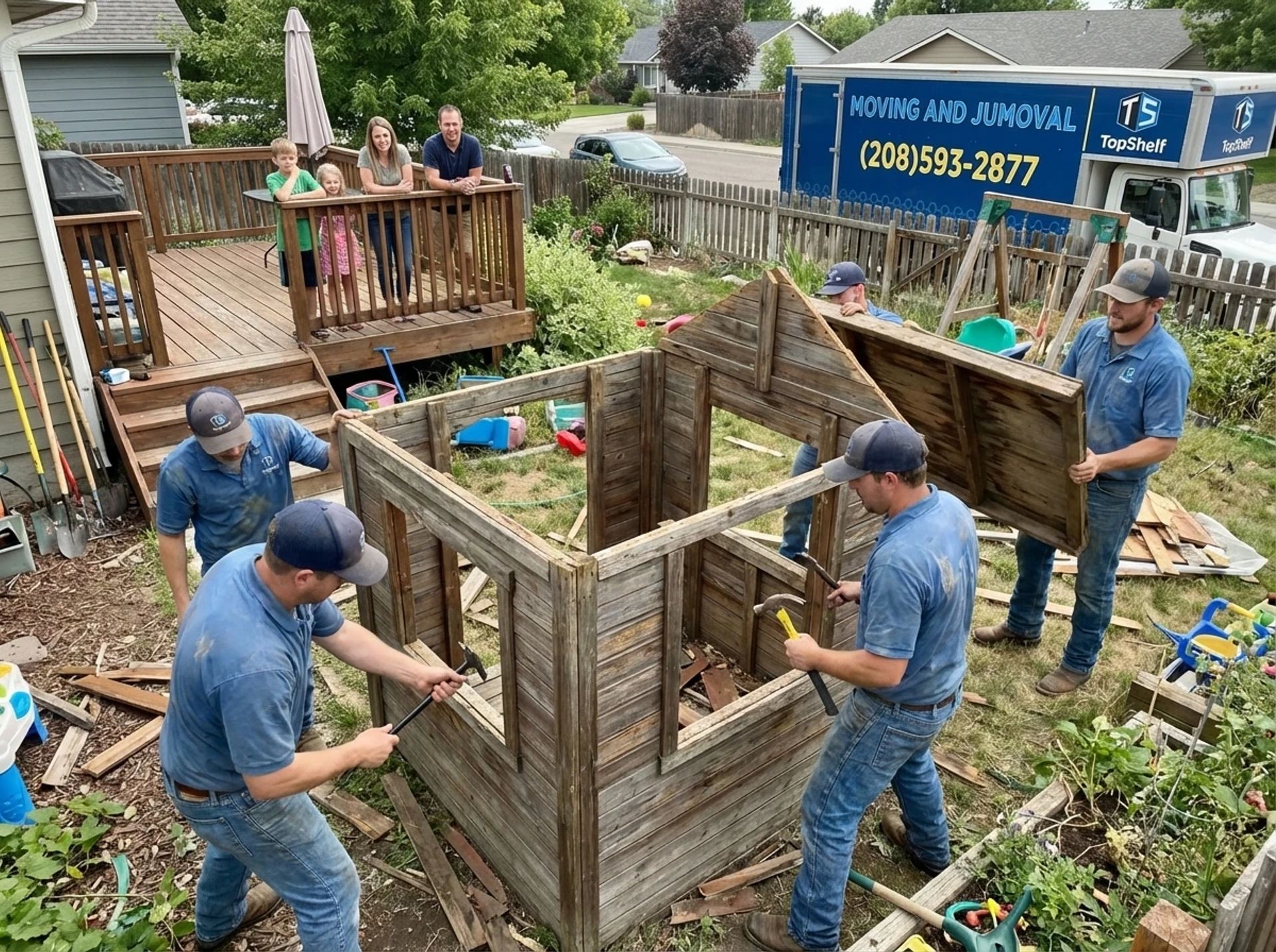 Playhouse & Playset Removal