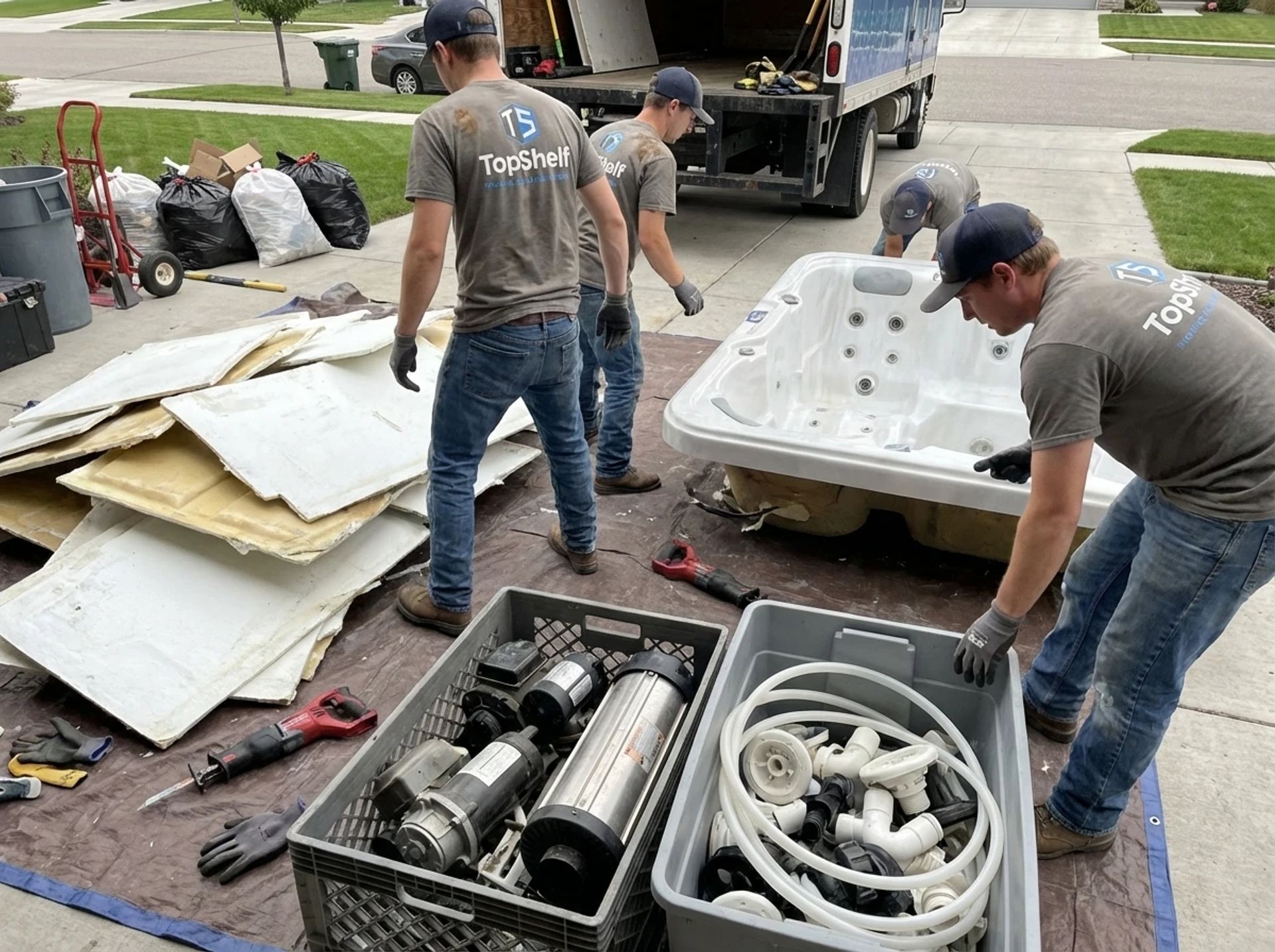 What Happens to Old Hot Tubs