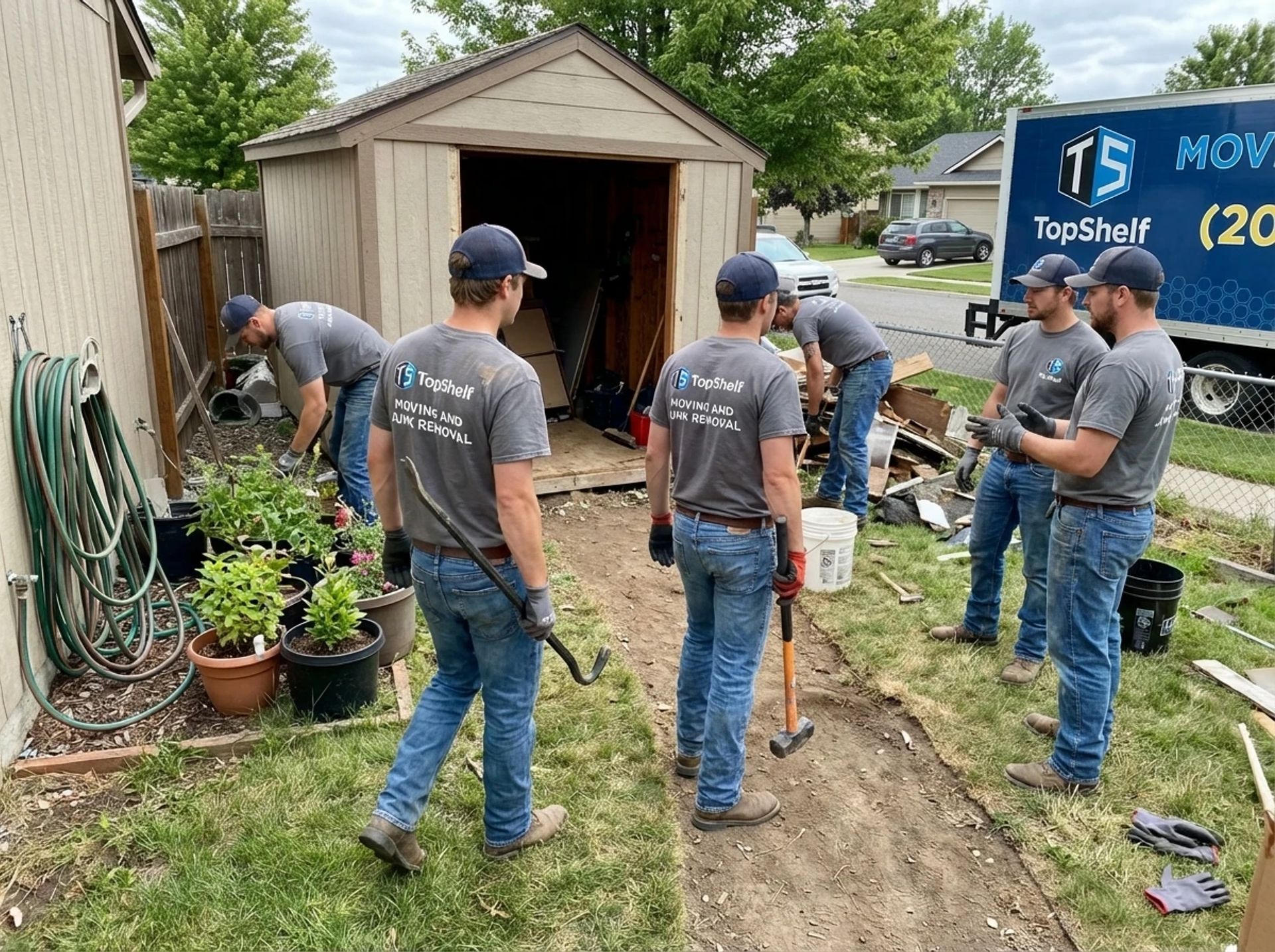 Preparing Your Property for Shed Removal