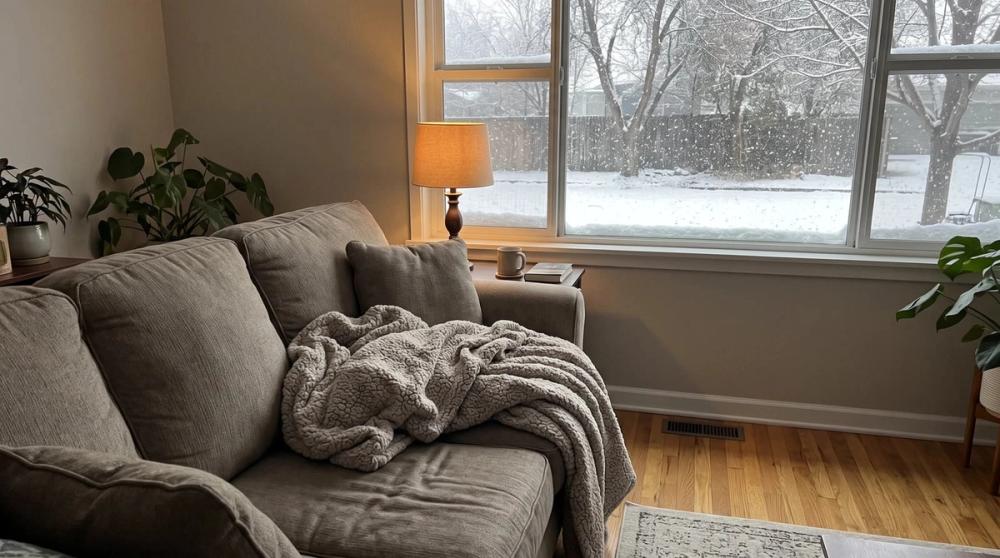 Winter air that doesn't dry everything out