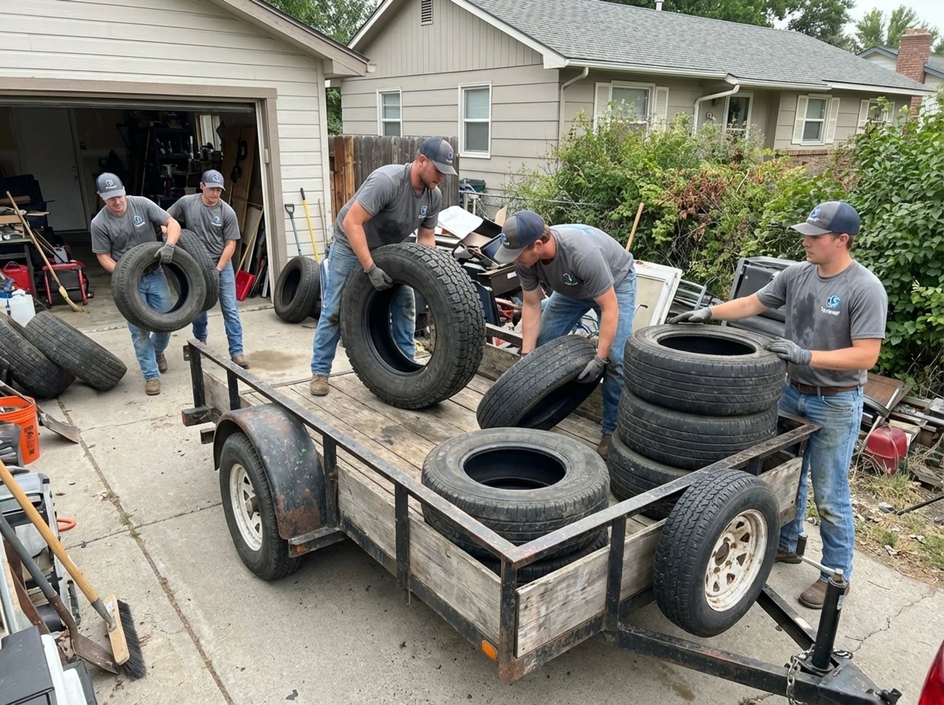 Residential Tire Removal