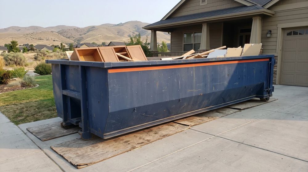 Dumpsters for Boise, from a yard in Boise