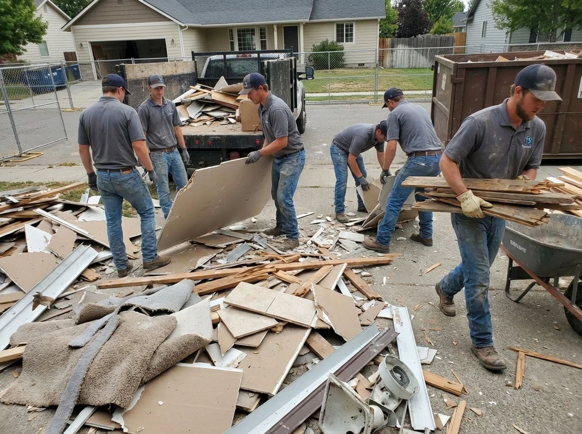 Types of Construction Debris in Boise