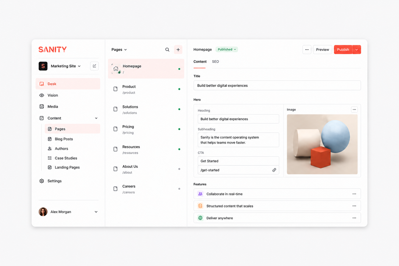 Sanity CMS for Marketing Teams Who Hate Developer Tickets