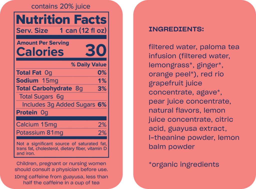 grapefruit "paloma"