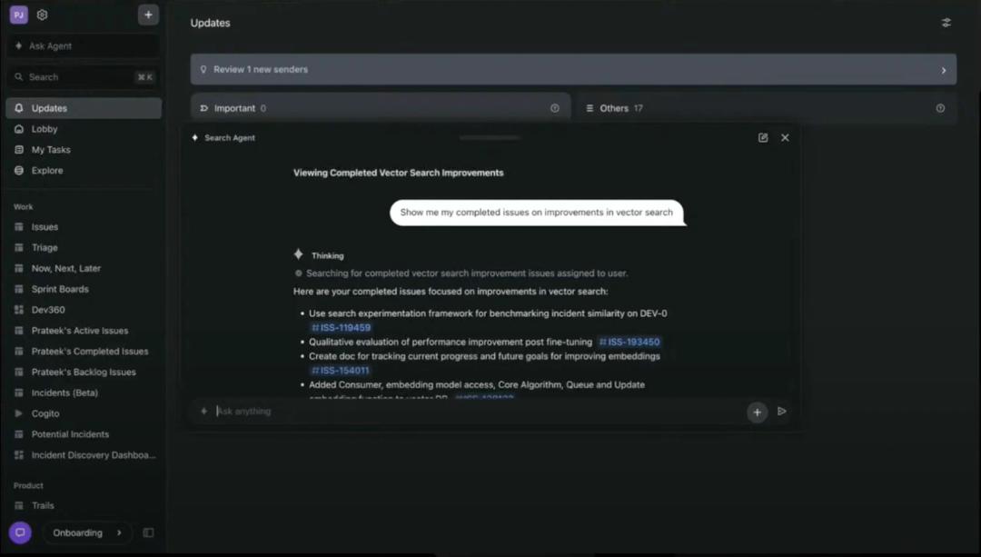 See how a search leveraging semantic understanding returns relevant results beyond exact keyword matches.