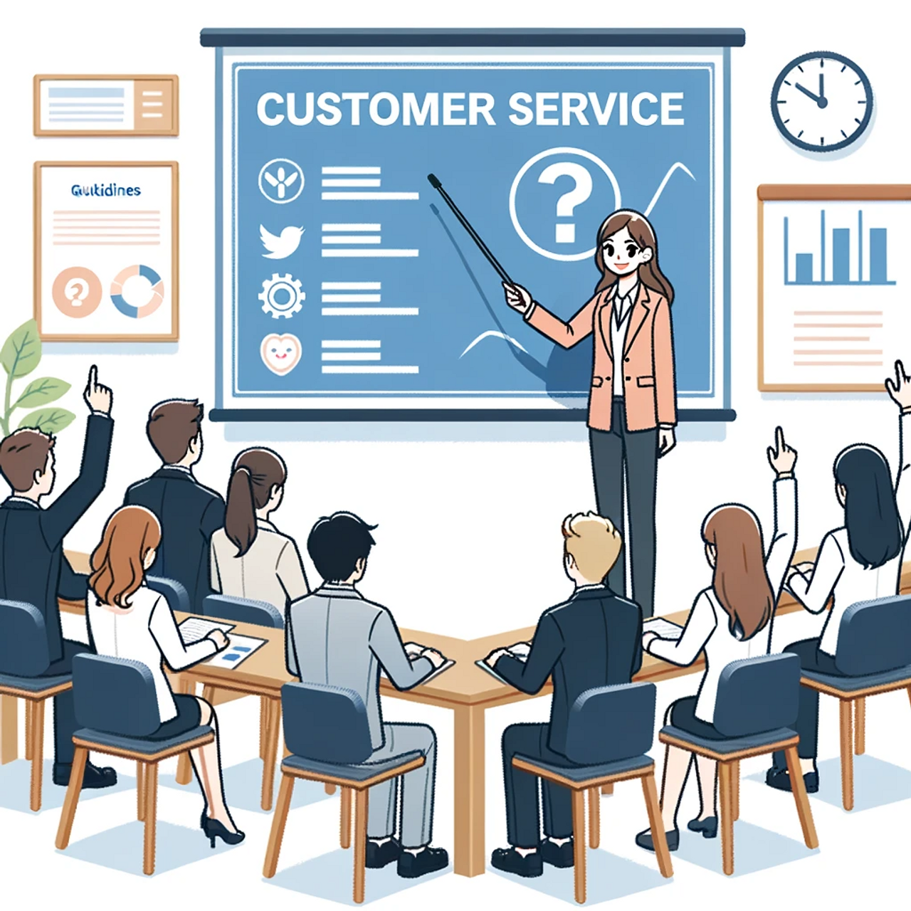 Customer service skills training