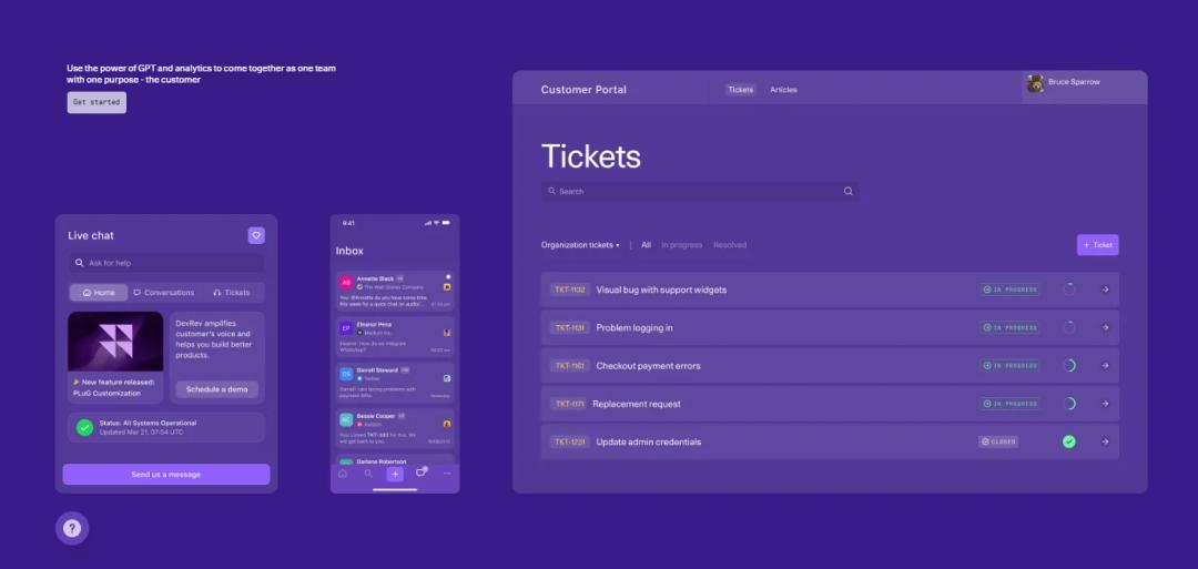 GPT-driven support by Turing chatbot