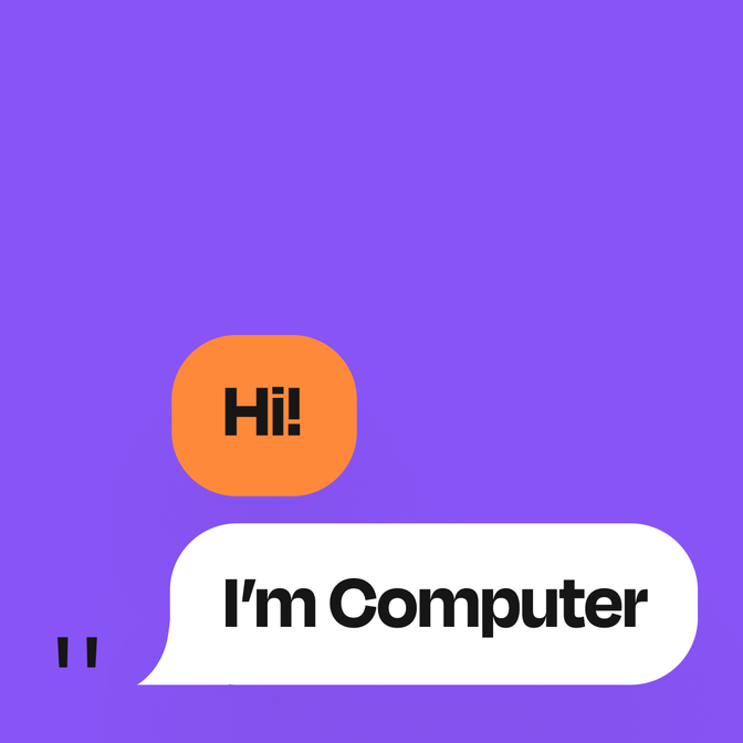 Work’s broken; let’s fix it, together. Meet Computer.