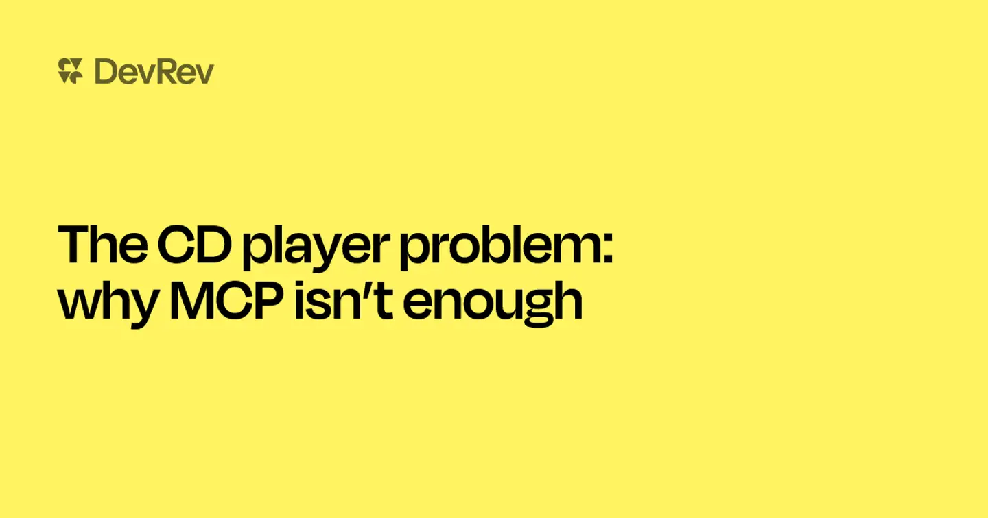 The CD player problem