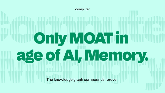 The only defensible moat in AI: your enterprise's memory