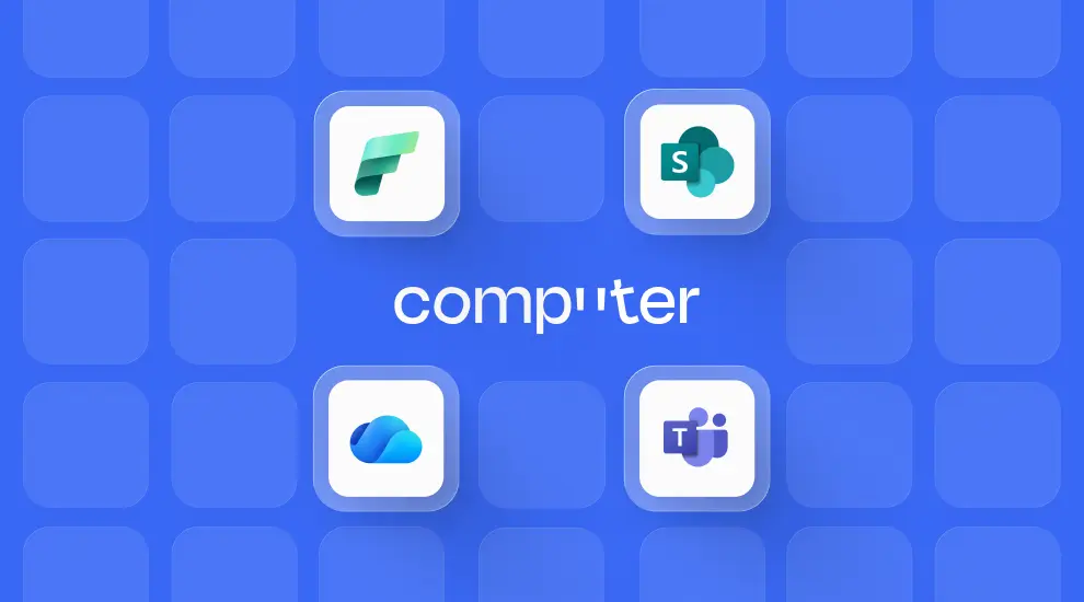 Computer now connects with Microsoft Fabric, Teams, OneDrive, and SharePoint
