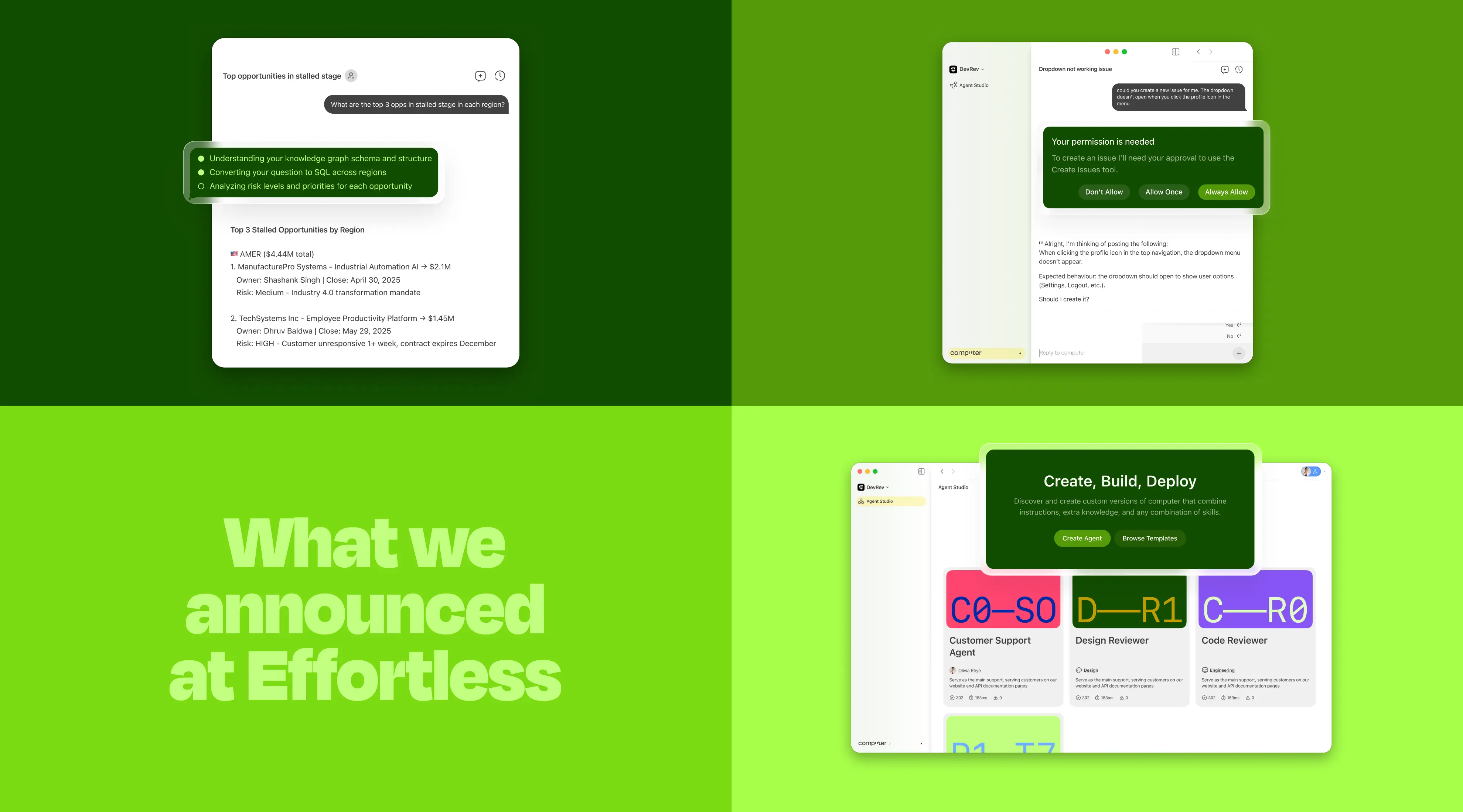 From demo to deployment: what we shared at Effortless NYC 