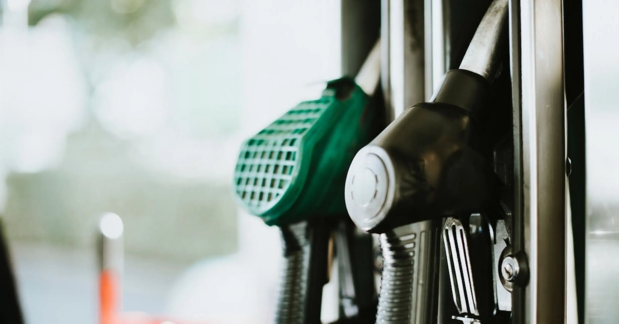 Zapfsäule an Tankstelle