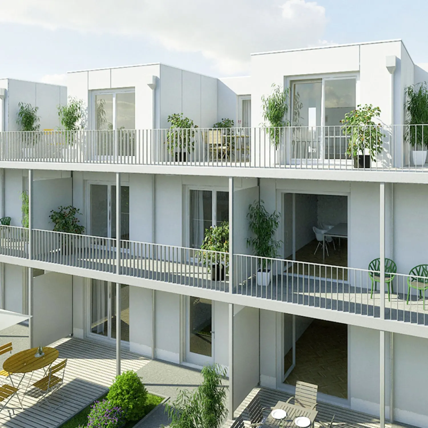 Neubau-Rendering