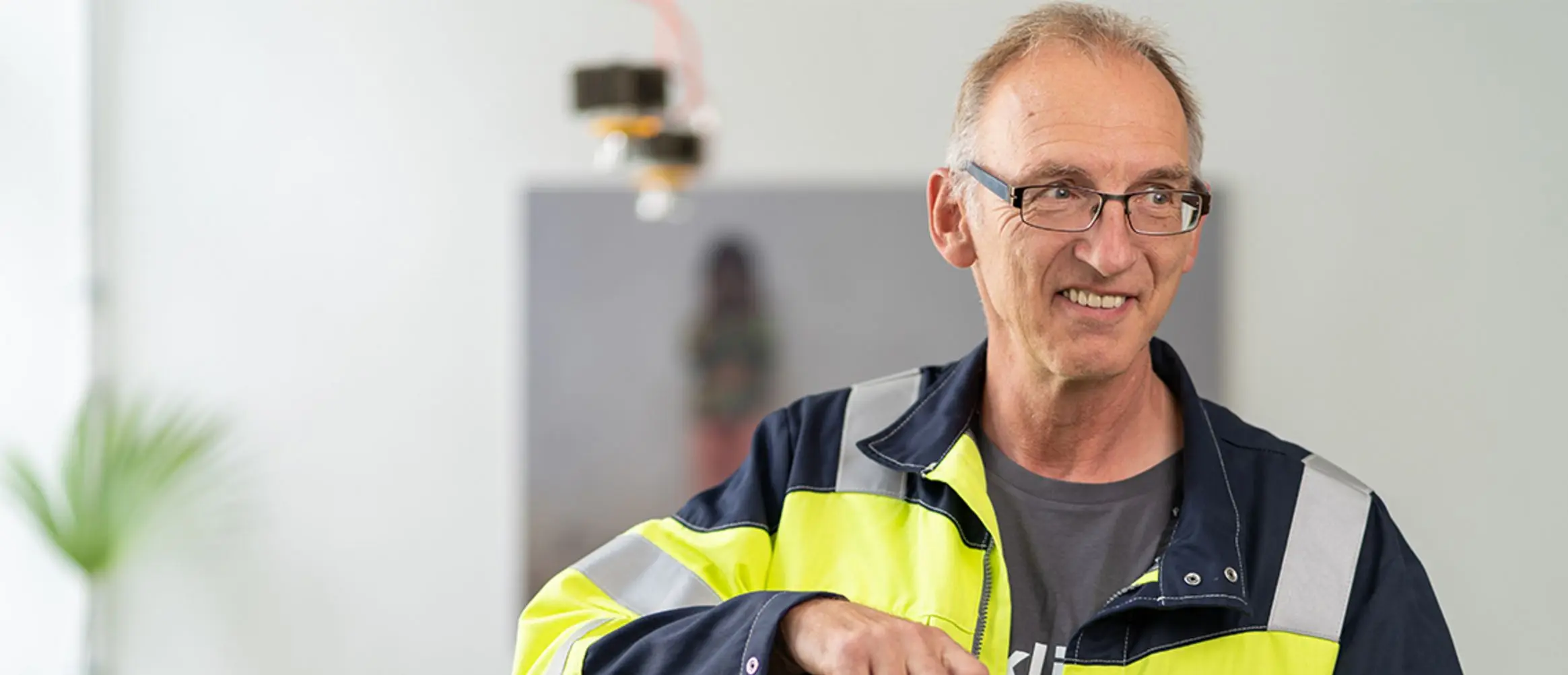 Handwerker bei Sanierung