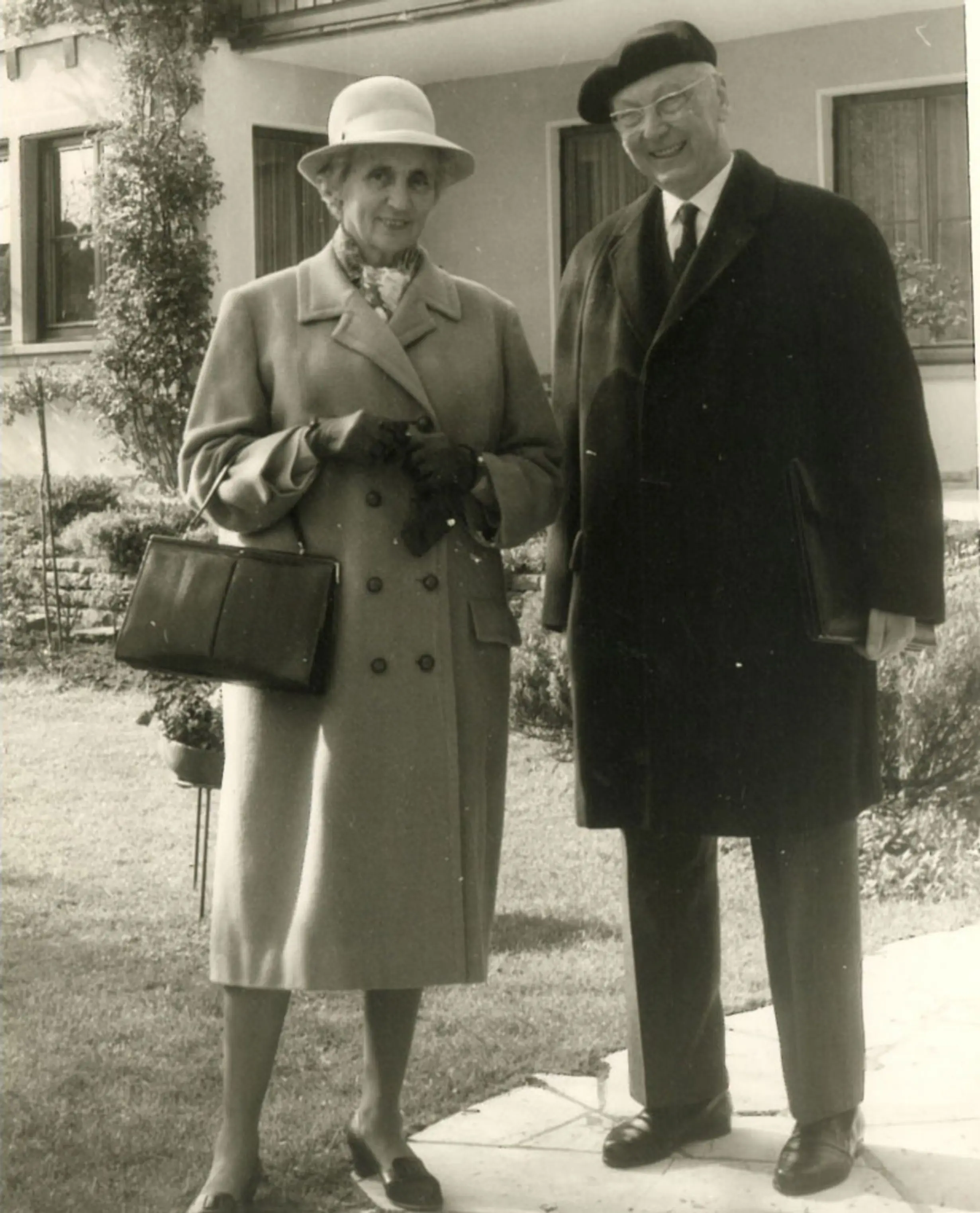 Speick-Gründer Walter Rau und Frau Lola von Fumetti.