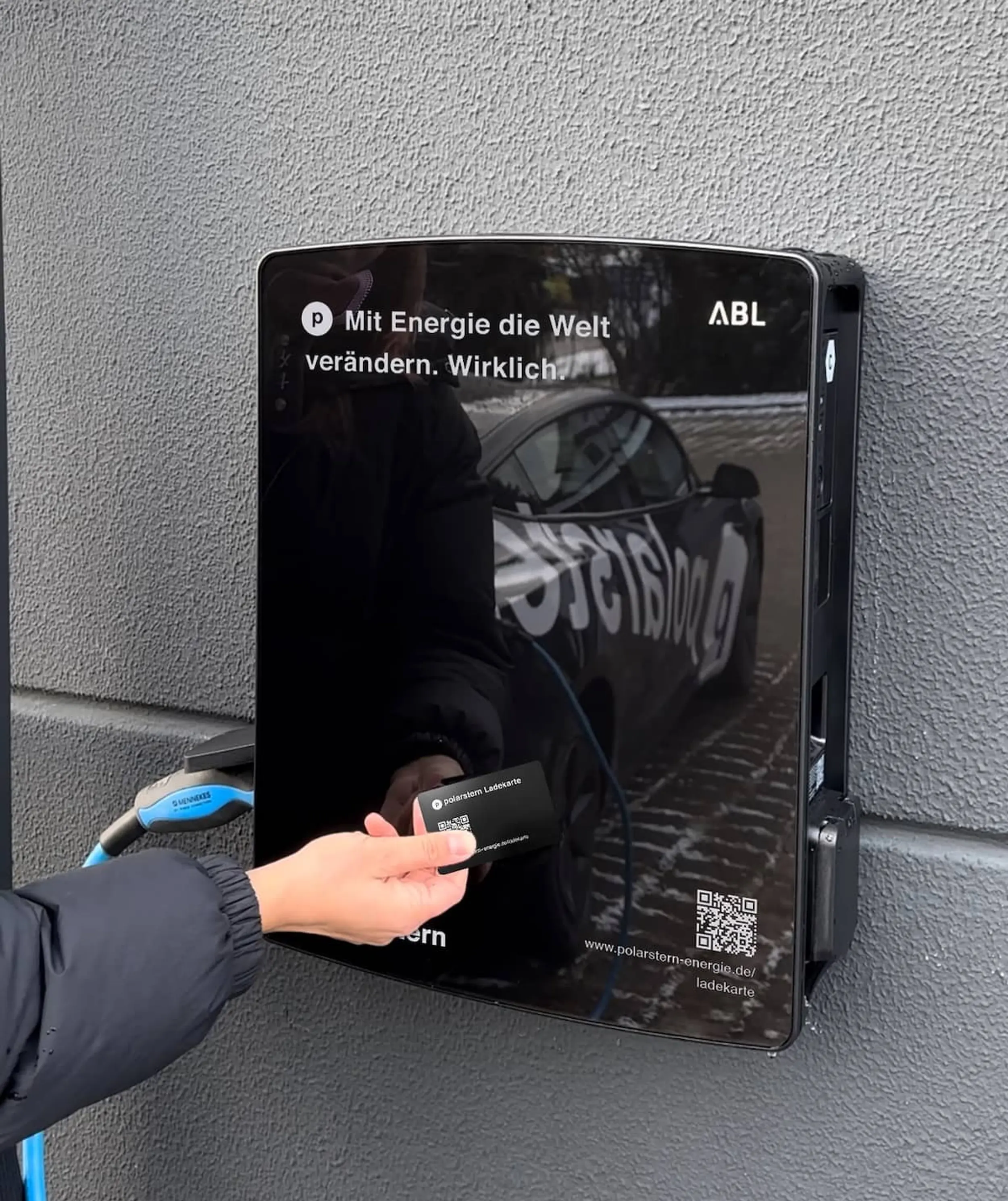 Wallbox an einer Wand