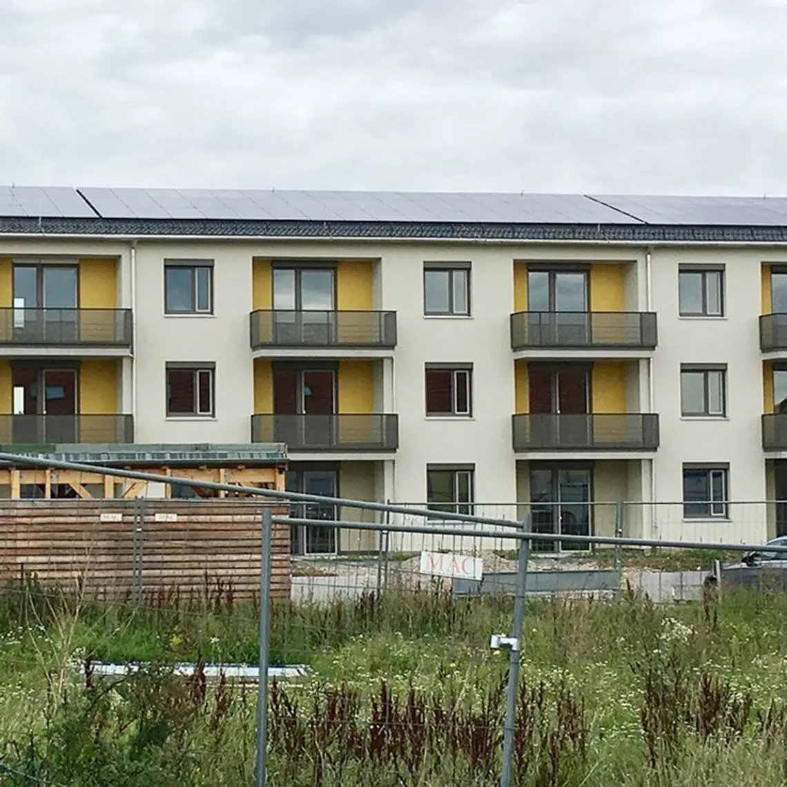 PV-Anlage auf Gebäude