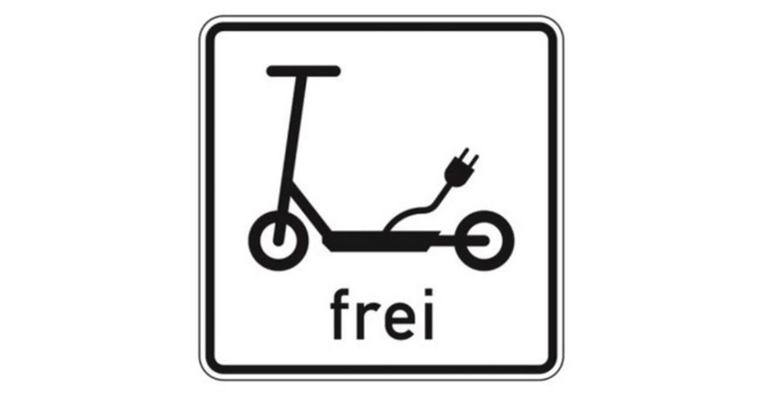 Quelle: EFahrer Straßenschild für E-Scooter