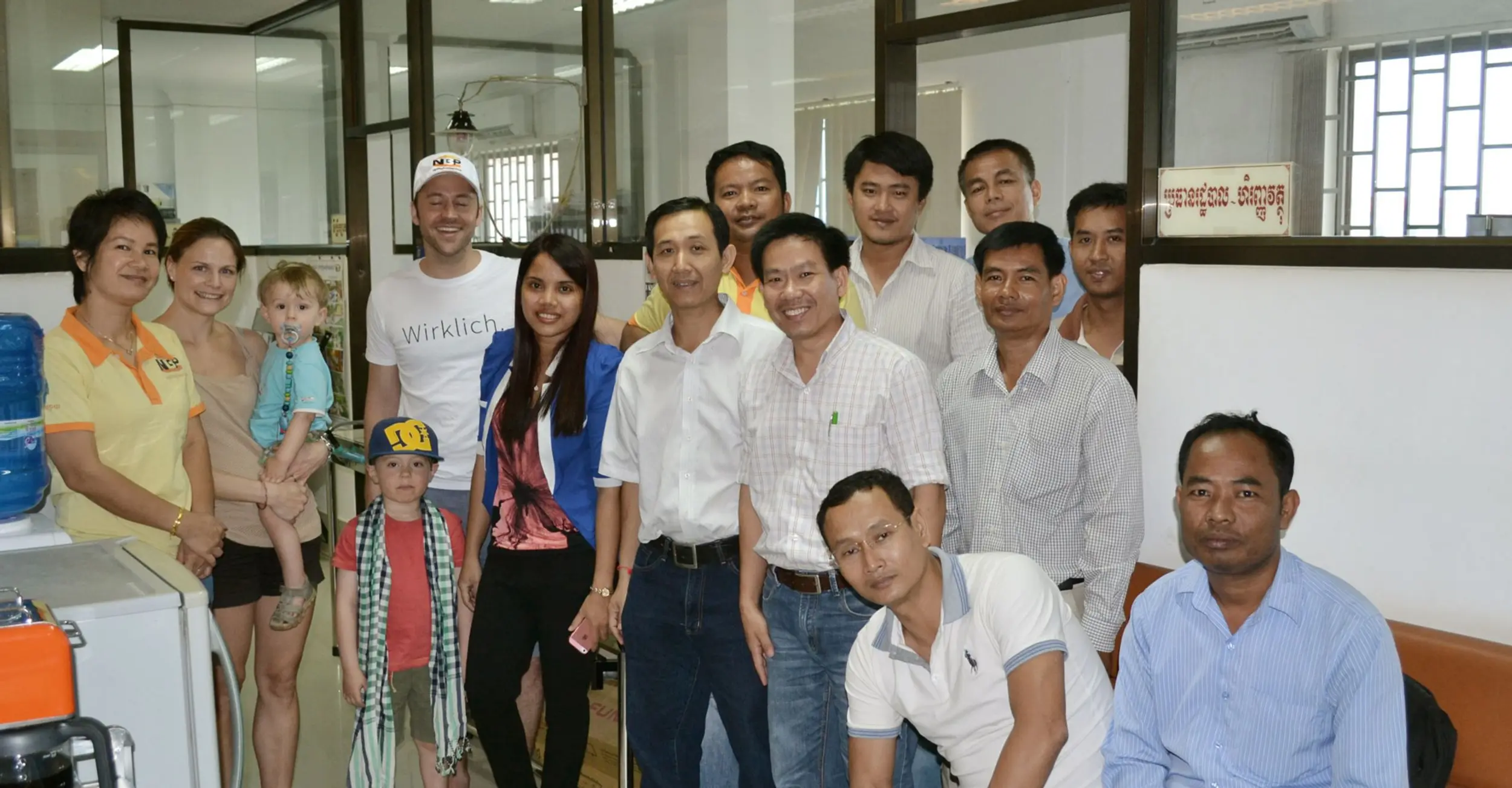 National Biodigester Programme und Polarstern-Team