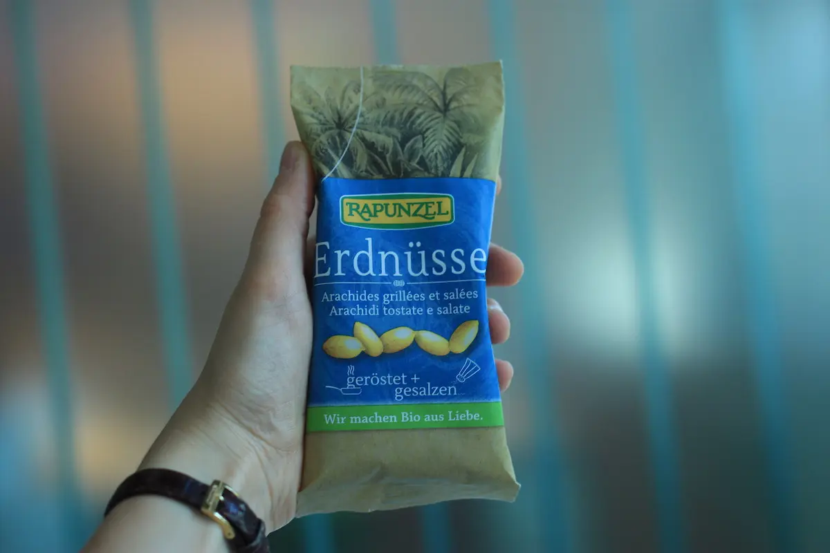 Erdnüsse.