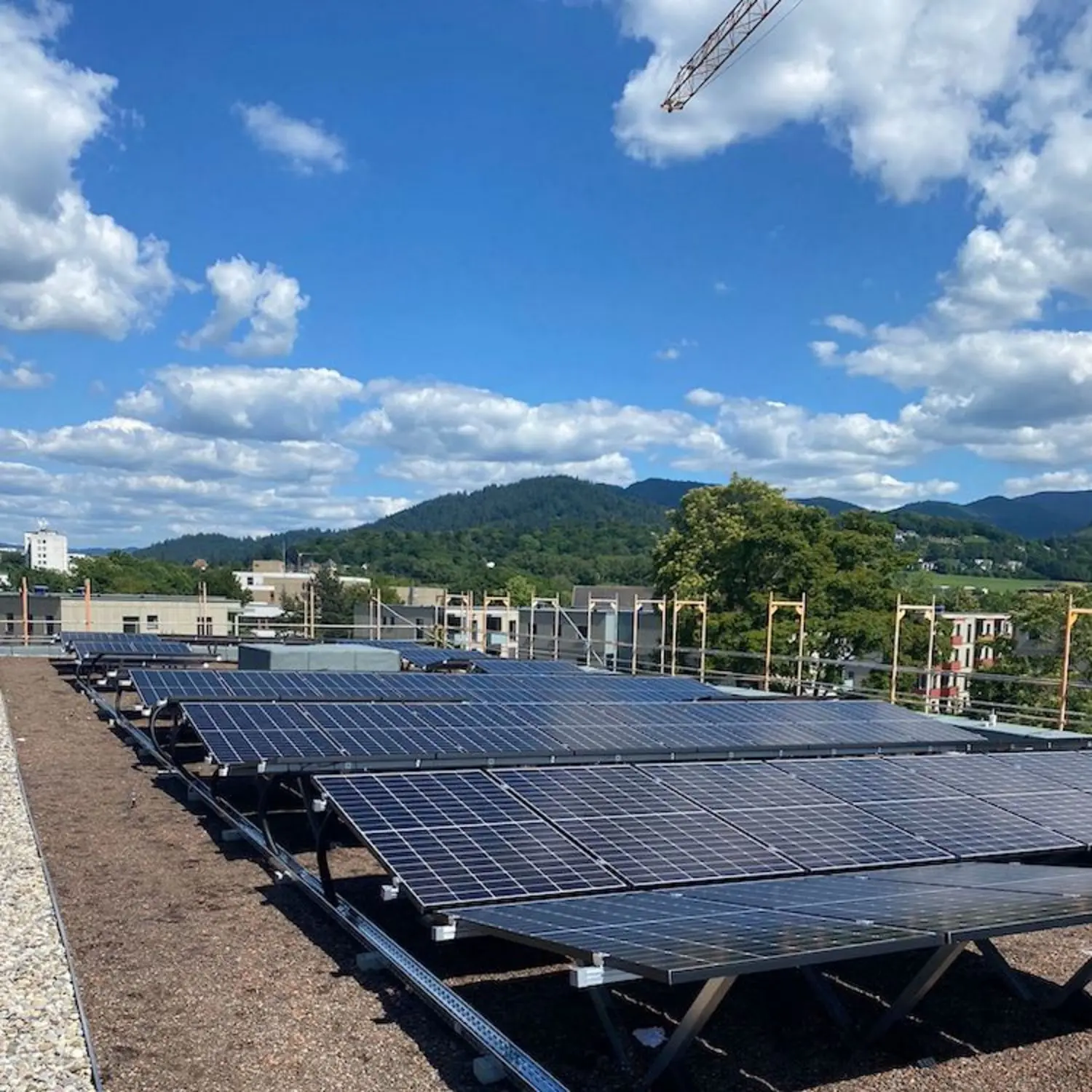 PV-Dach in Freiburg